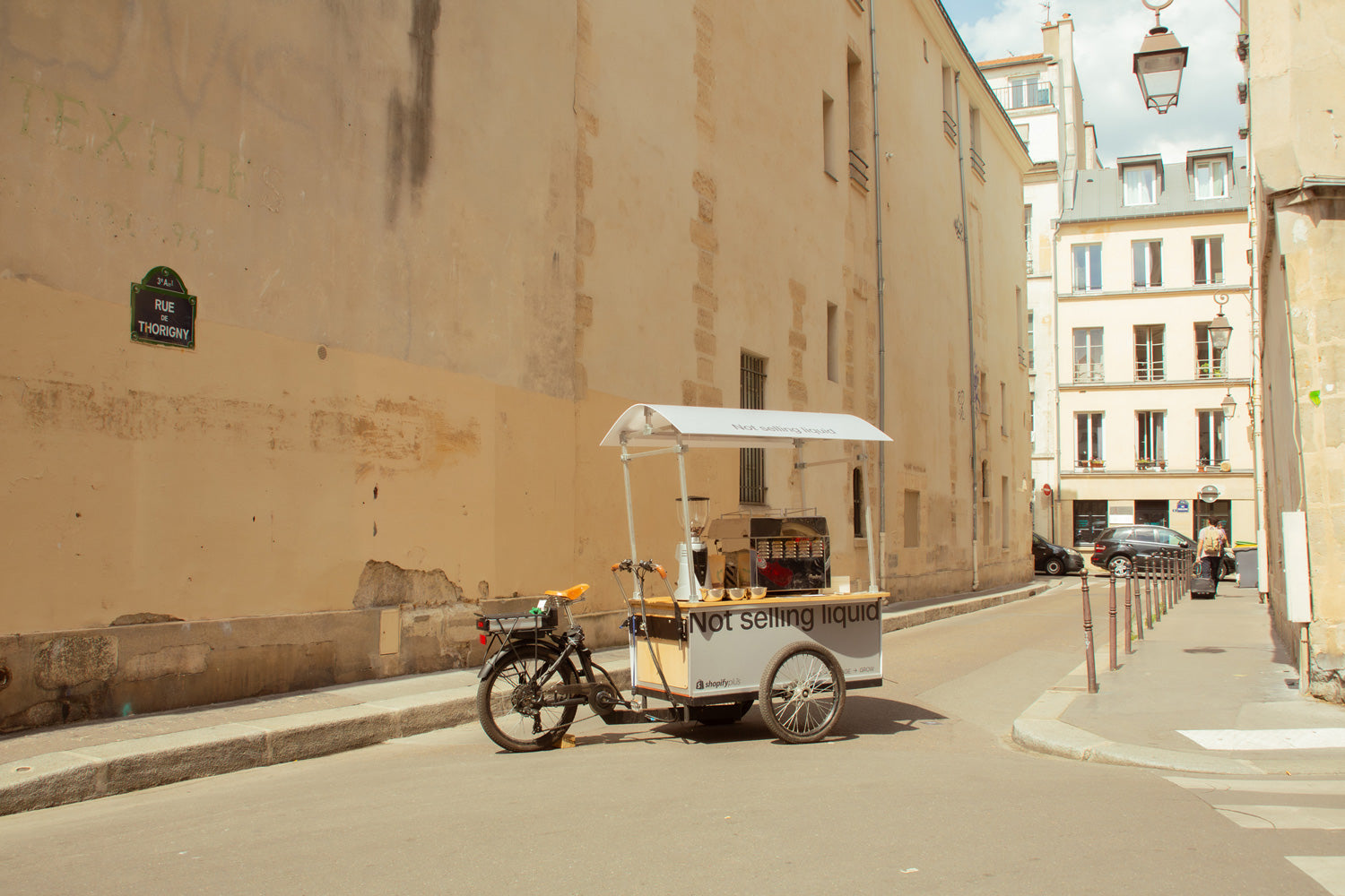 NSL goes Paris Fashion Week: Not Selling Coffee