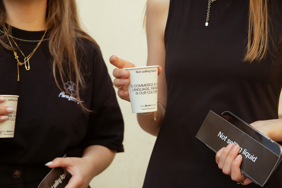 NSL goes Paris Fashion Week: Not Selling Coffee